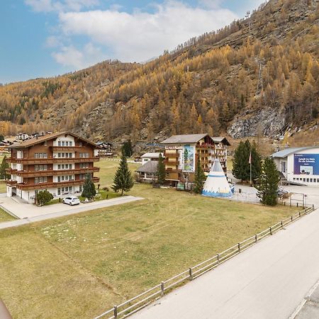Haus Astoria Lägenhet Saas-Grund Exteriör bild
