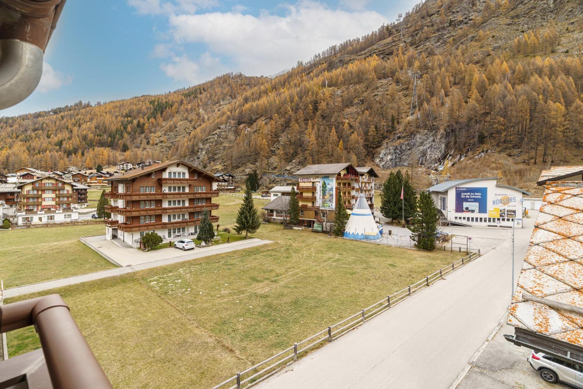 Haus Astoria Lägenhet Saas-Grund Exteriör bild