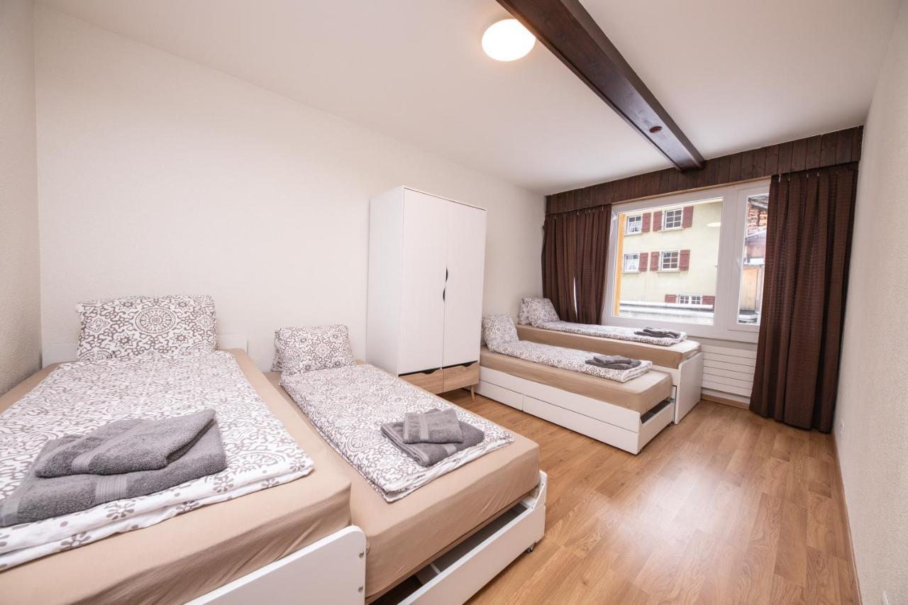 Haus Astoria Lägenhet Saas-Grund Exteriör bild