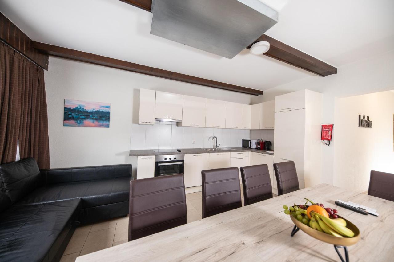 Haus Astoria Lägenhet Saas-Grund Exteriör bild